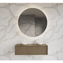 Wastafelmeubel 120cm Ash Gray⎢Gliss Heronimus⎢1 of 2 softclose lades