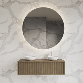 Wastafelmeubel 120cm Ash Gray⎢Gliss Heronimus⎢1 of 2 softclose lades