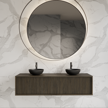 Wastafelmeubel 140cm Charcoal⎢Gliss Heronimus⎢1 of 2 softclose lades