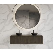 Wastafelmeubel 140cm Charcoal⎢Gliss Heronimus⎢1 of 2 softclose lades