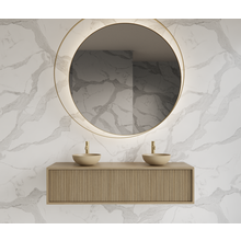 Wastafelmeubel 140cm Corn Silk⎢Gliss Heronimus⎢1 of 2 softclose lades