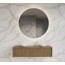 GLISS DESIGN Wastafelmeubel 140cm Castle Brown⎢Gliss Heronimus⎢1 of 2 softclose lades