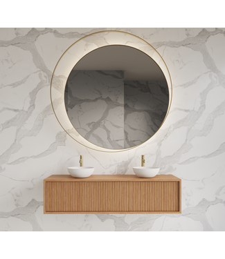 GLISS DESIGN Wastafelmeubel 140cm Pure⎢Gliss Heronimus⎢1 of 2 softclose lades