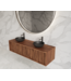 Wastafelmeubel 140cm Walnut⎢Gliss Heronimus⎢1 of 2 softclose lades
