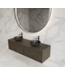 Wastafelmeubel 160cm Charcoal⎢Gliss Heronimus⎢2 softclose lades