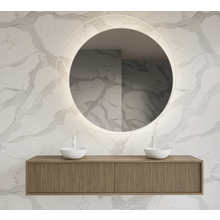 Wastafelmeubel 180cm Ash Gray⎢Gliss Heronimus⎢2 softclose lades