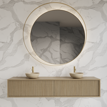 Wastafelmeubel 180cm Corn Silk⎢Gliss Heronimus⎢2 softclose lades