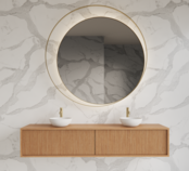 Wastafelmeubel 180cm Pure⎢Gliss Heronimus⎢2 softclose lades Wastafelmeubel 180cm Pure⎢Gliss Heronimus⎢2 softclose lades