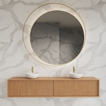 Wastafelmeubel 200cm Pure⎢Gliss Heronimus⎢2 softclose lades