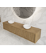 Wastafelmeubel 200cm Castle Brown⎢Gliss Heronimus⎢2 softclose lades