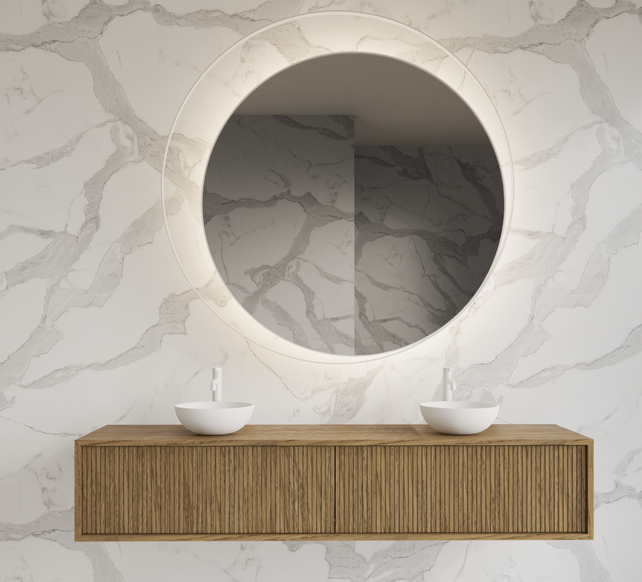 Wastafelmeubel 200cm Castle Brown⎢Gliss Heronimus⎢2 softclose lades Wastafelmeubel 200cm Castle Brown⎢Gliss Heronimus⎢2 softclose lades