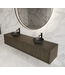 Wastafelmeubel 200cm Charcoal⎢Gliss Heronimus⎢2 softclose lades