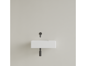 Fontein Toilet Mat Wit⎢Zonder Kraangat⎢Gliss Design Freya 40x22x10cm