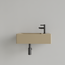 GLISS DESIGN Fontein Toilet Mat Cappuccino⎢met kraangat L/R⎢Gliss Design Freya 40x22x10cm