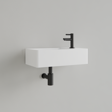 Fontein Toilet Glans Wit⎢met kraangat L/R⎢Gliss Design Freya 40x22x10cm