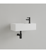 Fontein Toilet Glans Wit⎢met kraangat L/R⎢Gliss Design Freya 40x22x10cm