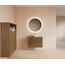 GLISS DESIGN Wastafelonderkast 60cm Castle Brown⎢Gliss Hybris⎢2 softclose lades