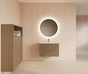 Wastafelonderkast 60cm Corn Silk⎢Gliss Hybris⎢2 softclose lades