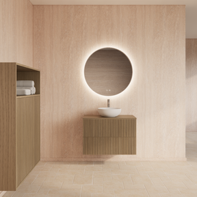 Wastafelonderkast 60cm Corn Silk⎢Gliss Hybris⎢2 softclose lades