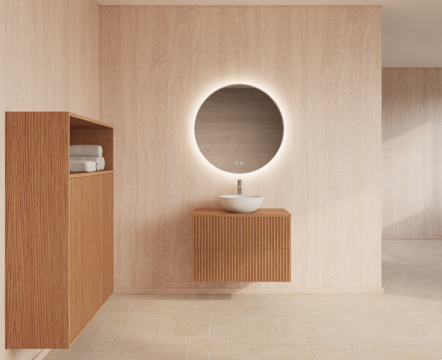 Wastafelonderkast 60cm Pure⎢Gliss Hybris⎢2 softclose lades