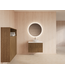 GLISS DESIGN Wastafelonderkast 70cm Castle Brown⎢Gliss Hybris⎢2 softclose lades