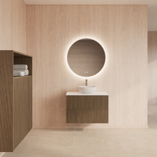 Wastafelonderkast 80cm Ash Gray⎢Gliss Hybris⎢2 softclose lades