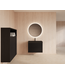 GLISS DESIGN Wastafelonderkast 80cm Black Veneer⎢Gliss Hybris⎢2 softclose lades