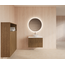 GLISS DESIGN Wastafelonderkast 80cm Castle Brown⎢Gliss Hybris⎢2 softclose lades