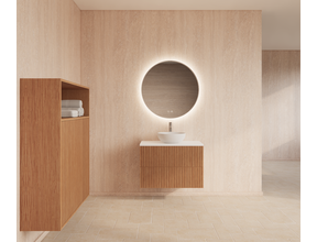 Wastafelonderkast 80cm Pure⎢Gliss Hybris⎢2 softclose lades