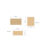 Wastafelonderkast 90cm Corn Silk⎢Gliss Hybris⎢2 softclose lades