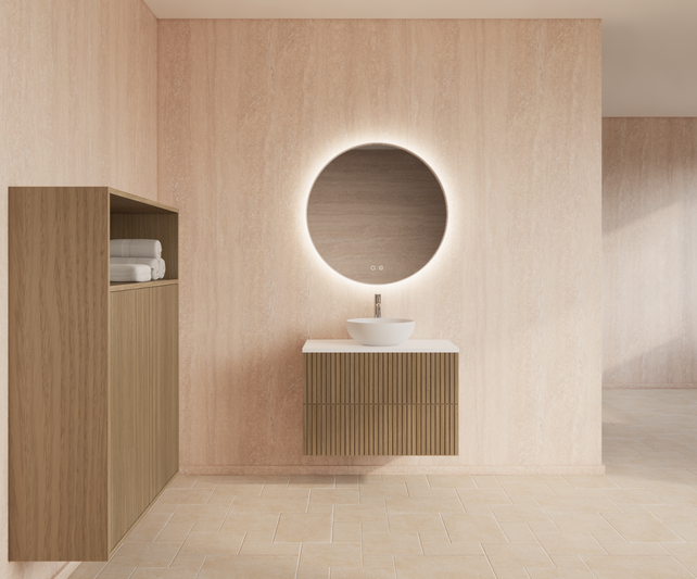 Wastafelonderkast 90cm Corn Silk⎢Gliss Hybris⎢2 softclose lades Wastafelonderkast 90cm Corn Silk⎢Gliss Hybris⎢2 softclose lades