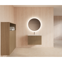 Wastafelonderkast 90cm Corn Silk⎢Gliss Hybris⎢2 softclose lades