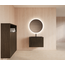 GLISS DESIGN Wastafelonderkast 90cm Charcoal⎢Gliss Hybris⎢2 softclose lades