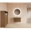 GLISS DESIGN Wastafelonderkast 90cm Castle Brown⎢Gliss Hybris⎢2 softclose lades