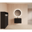 GLISS DESIGN Wastafelonderkast 90cm Black Veneer⎢Gliss Hybris⎢2 softclose lades