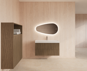 Wastafelonderkast 100cm Ash Gray⎢Gliss Hybris⎢2 softclose lades Wastafelonderkast 100cm Ash Gray⎢Gliss Hybris⎢2 softclose lades