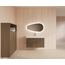 GLISS DESIGN Wastafelonderkast 100cm Ash Gray⎢Gliss Hybris⎢2 softclose lades