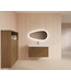 GLISS DESIGN Wastafelonderkast 100cm Castle Brown⎢Gliss Hybris⎢2 softclose lades