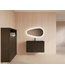 GLISS DESIGN Wastafelonderkast 100cm Charcoal⎢Gliss Hybris⎢2 softclose lades