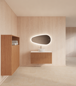 Wastafelonderkast 100cm Pure⎢Gliss Hybris⎢2 softclose lades