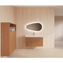 Wastafelonderkast 100cm Pure⎢Gliss Hybris⎢2 softclose lades
