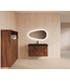 Wastafelonderkast 100cm Walnut⎢Gliss Hybris⎢2 softclose lades