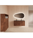 Wastafelonderkast 120cm Walnut⎢Gliss Hybris⎢2 softclose lades