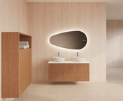 Wastafelonderkast 120cm Pure⎢Gliss Hybris⎢2 softclose lades