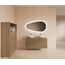 GLISS DESIGN Wastafelonderkast 120cm Corn Silk⎢Gliss Hybris⎢2 softclose lades