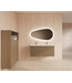 Wastafelonderkast 120cm Corn Silk⎢Gliss Hybris⎢2 softclose lades