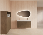 Wastafelonderkast 120cm Ash Gray⎢Gliss Hybris⎢2 softclose lades Wastafelonderkast 120cm Ash Gray⎢Gliss Hybris⎢2 softclose lades