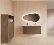 Wastafelonderkast 120cm Ash Gray⎢Gliss Hybris⎢2 softclose lades Wastafelonderkast 120cm Ash Gray⎢Gliss Hybris⎢2 softclose lades