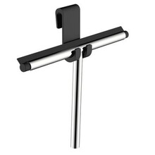 Raamwisser Chroom⎢Wiesbaden Alonzo Douchewisser met flexibele glashaak - 28.9020