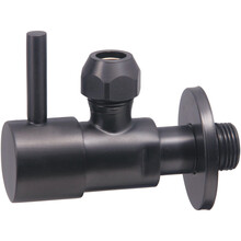 Hoekstopkraan Minimal Gunmetal 3/8" x 3/8" of knel 10 mm - 22.3618